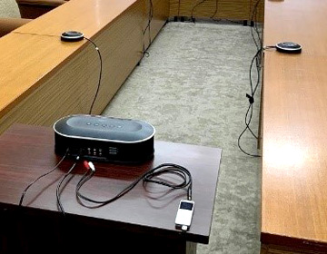 外部接続マイク/スピーカーとして、オフラインでの会議においても活用が拡大