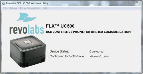 FLX UC 500 Windows Utility